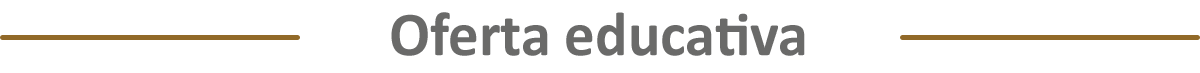 Oferta educativa