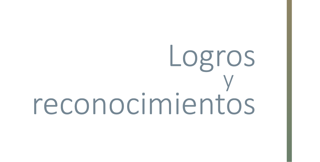 Logros y reconocimientos